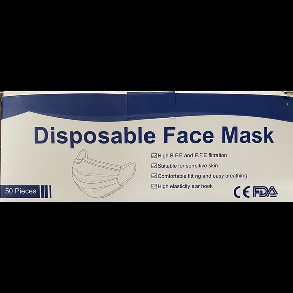 Masks 50 Pieces - Picture 5 of 6